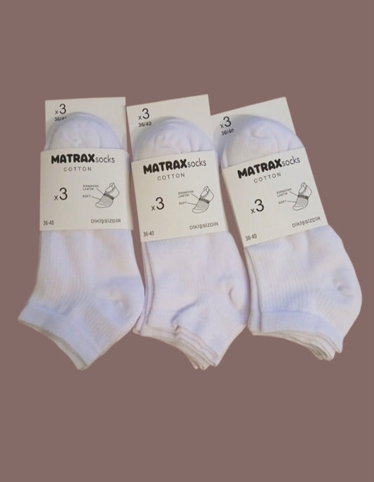 Damen & Herren Socken 85%Cotton