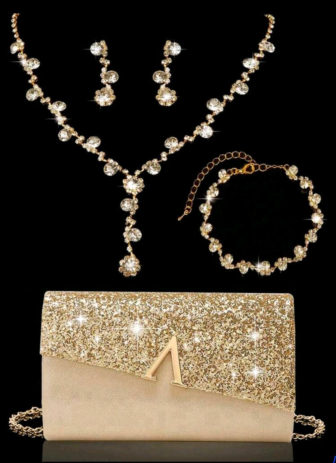 Handtasche & Schmuck-Set