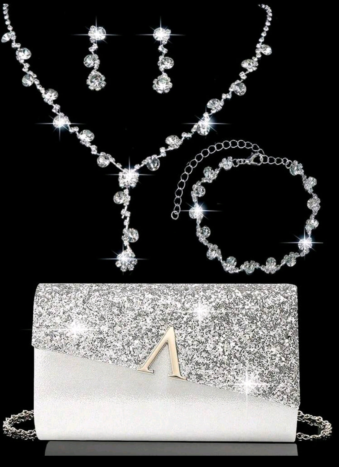 Handtasche & Schmuck-Set